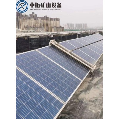 中拓光伏清洁机器人手持式光伏清洗机器光伏清扫太阳能板光伏清洗图4