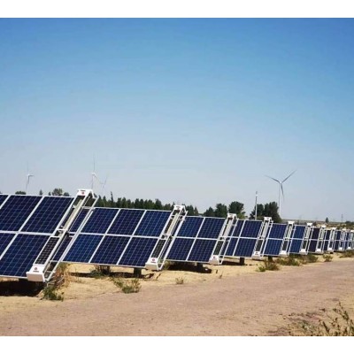 光伏板清洗机器人 太阳能板清洗工具固定式 环保耗水量少图2