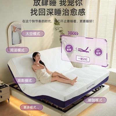 智能电动床垫按摩可升降语音控制全自动气囊多功能孕妈遥控席梦思图2