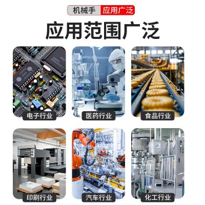 定制新款轻型全开放式牛头机械手全伺服注塑码垛工业机器人机械臂图5