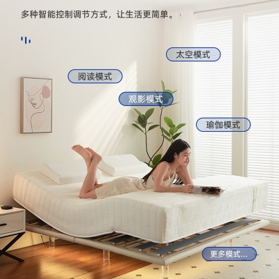 智能电动床垫按摩可升降语音控制全自动零重力多功能遥控席梦思图2