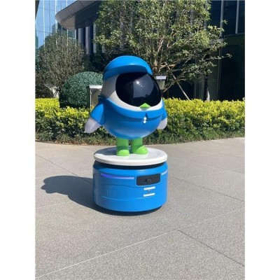 迎宾接待机器人来图设计讲解导览支持定制IP智能服务图3