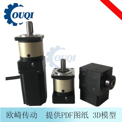24V直流无刷行星减速电机60W配PLF60精密行星减速机图2