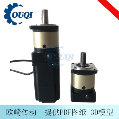 24V直流无刷行星减速电机60W配PLF60精密行星减速机