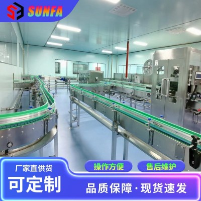 全套塑料瓶果汁饮料三合一灌装机 全自动玻璃瓶果汁饮料 生产线图2