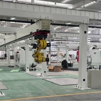 机器人搬运喷涂上下料龙门桁架机器人 第七轴行走天轨 定金图5