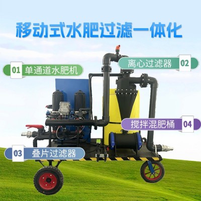 移动式水肥一体机单产提升项目智能水肥灌溉车水肥机移动泵房厂家图2