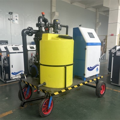 移动式水肥一体机单产提升项目智能水肥灌溉车水肥机移动泵房厂家图4