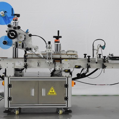 全自动双转角封口贴标机 纸箱彩盒平面贴标机 防伪不干胶 贴标签机图4