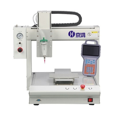 全自动点胶机硅胶快干胶502uv打胶机热熔AB胶三轴睫毛喷涂滴胶机图5