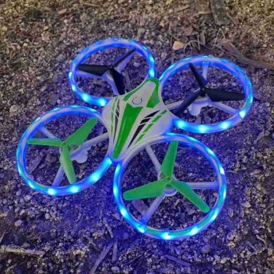 智能感应LED灯无人机小学生小型飞行器特技翻滚遥控飞机直升玩具图4