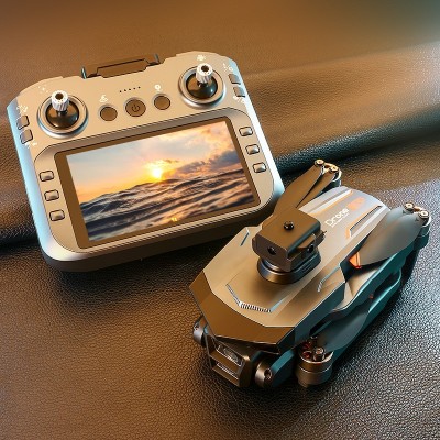 跨境LU30无人机带4.5寸屏控无刷GPS飞行器避障航拍遥控飞机外贸图3