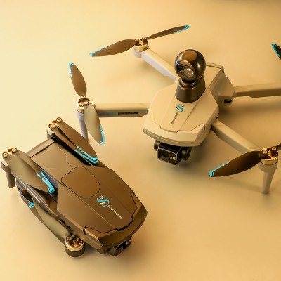 s185GPS航拍无人机四轴折叠飞行器7.2英寸显示屏自动返航遥控飞机图3