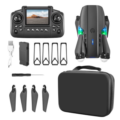 跨境E88-E99D升级带屏折叠遥控飞行器光流定位灯光机臂航拍无人机图4