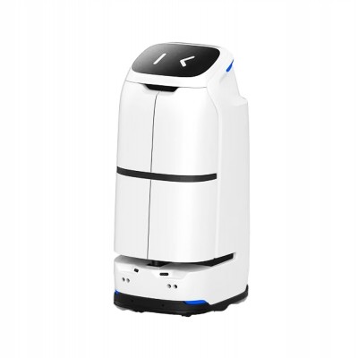 擎朗W3S 酒店送物机器人乘梯擎朗宾馆客房送餐物上电梯配送机器人图4