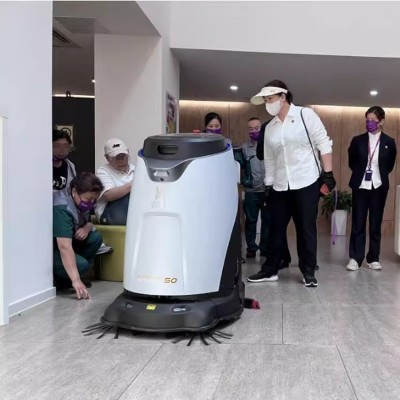 高仙智能洗扫机器人Scrubber50全自动无人驾驶工业洗地扫地机器人图2