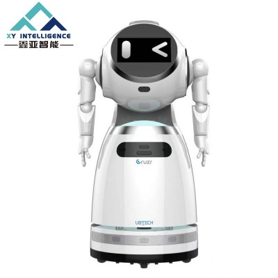 克鲁泽智能云平台商用服务机器人大屏幕可互动智能服务机器人现货图5