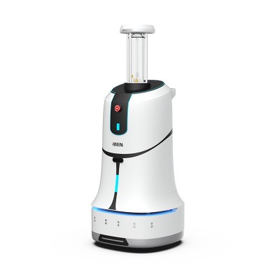 脉冲灯消毒机器人酒店医院机场大型场所自主导航避障智能消毒机器图5