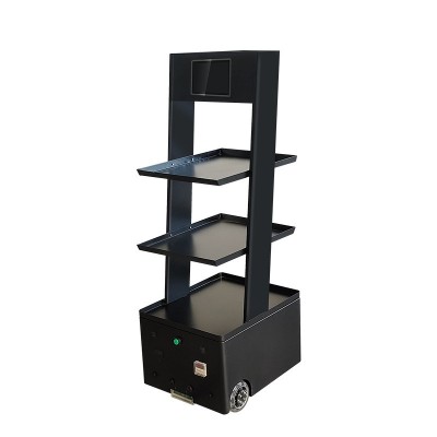 智能送餐机器人酒店餐厅端菜上菜服务 A35智能送餐机器人图2