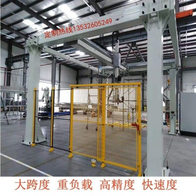 东莞重型5T龙门桁架机械手专业生产定制非标三轴直角坐标直线模组图2