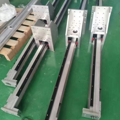 齿轮齿条直线滑台码垛拆垛机械手数控机床上下料机器人线性模组图2