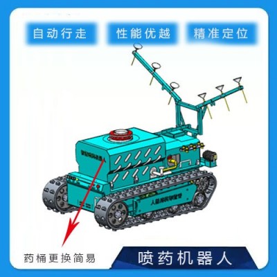 果树园林喷药机器人 履带式打药机遥控/自主农药喷洒神器图2