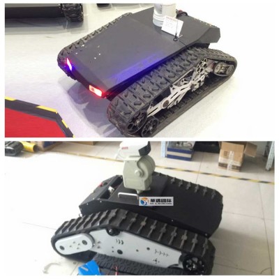 智能中型履带式底盘车 救援 排爆 勘探可搭载100kg机器人底盘