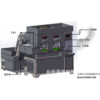 液压立式切边机冲切压铸件洁具水暖阀门去毛刺铜件压力机铜铝冲切图3