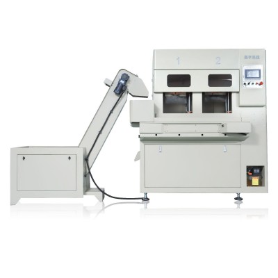 双工位液压红冲金属切边机洁具水暖阀门去毛刺铜件125油缸机械图5