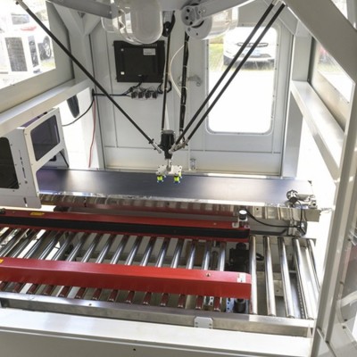 分拣搬运码垛机器人智能机械手臂 蜘蛛手 工业并联机器人厂家直供图4