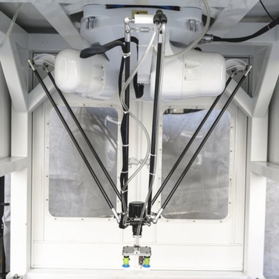 分拣搬运码垛机器人智能机械手臂 蜘蛛手 工业并联机器人厂家直供图2