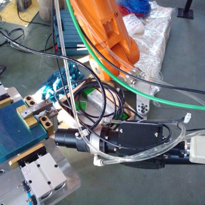 火焰焊点焊机械手 检测上下料机器人自动化 工业设备工装夹具集成图2