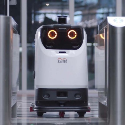 云象T3无人洗地机加水放水充电全自动拖地机工厂物业保洁拖地机全图4