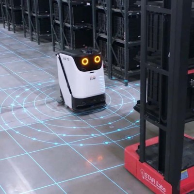 云象T3无人洗地机加水放水充电全自动拖地机工厂物业保洁拖地机全图3