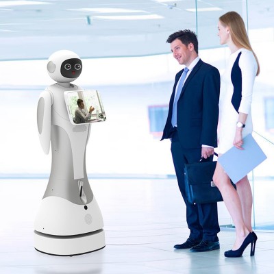 迎宾讲解机器人医院前台博物馆语音导览酒店商场展厅宣传自主带路图4