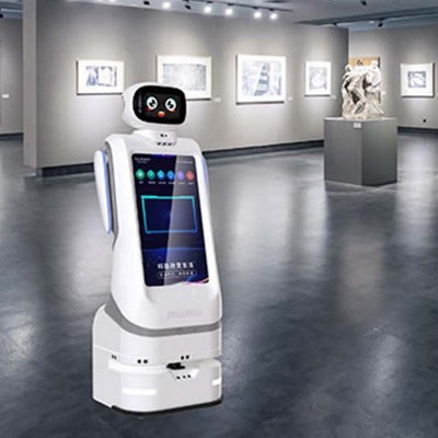 展厅迎宾服务机器人科技馆政务大厅导览宣传医院前台语音讲解问答图3