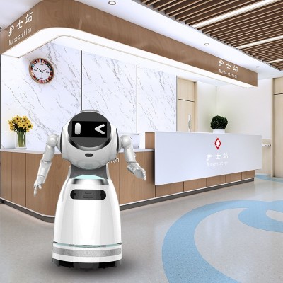 大型智能迎宾讲解机器人博物馆政务大厅接待宣传语音交互自动回充图2