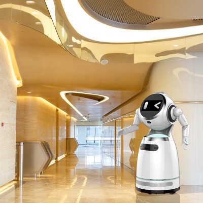 大型智能迎宾讲解机器人博物馆政务大厅接待宣传语音交互自动回充图4