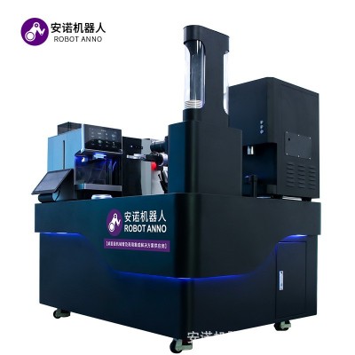全自动现磨咖啡售卖机 无人咖啡售卖吧台 商用机器人自动操作图5