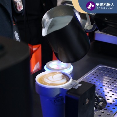 全自动现磨咖啡售卖机 无人咖啡售卖吧台 商用机器人自动操作图2