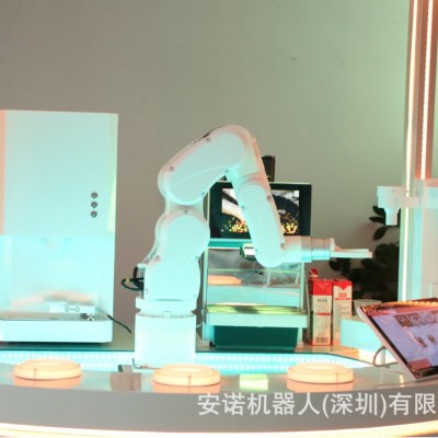 厂家直销 全自动机器人咖啡机 冷热可选 机械臂手臂自动制作咖啡图2