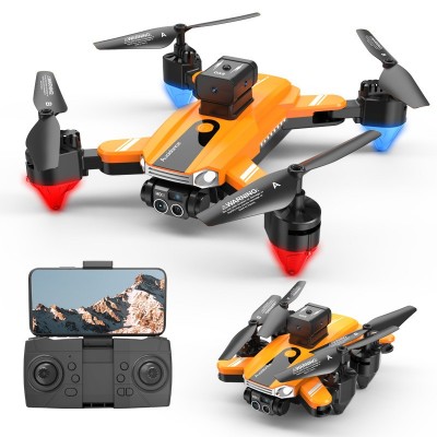 新品S13彩灯折叠无人机避障航拍高清四轴飞行器航模遥控飞机玩具图4