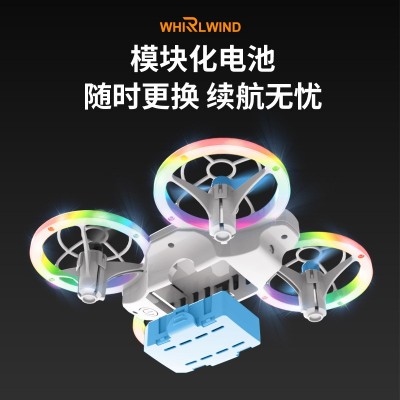 跨境新品遥控迷你无人机炫酷灯光飞行器带定高儿童遥控飞机玩具厂图4