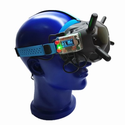 WLYL DJI FPV V2飞行眼镜外挂5.8G接收机(FATSHARK系列)模块3.0