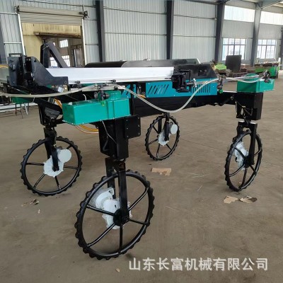 全自动草莓打药机四轮高杆无人驾驶植保机大棚果园喷药车甩肥机图2
