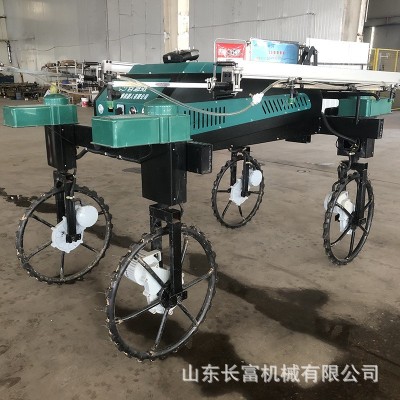 全自动草莓打药机四轮高杆无人驾驶植保机大棚果园喷药车甩肥机图4