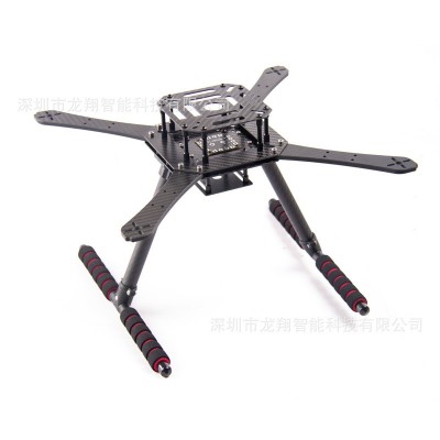 龙翔Q380/Q350四旋翼多轴8/9/10寸无人机机架碳纤维开源机架耐摔图3