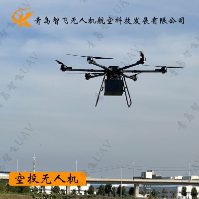 定制大载重抗干扰物资补给无人机货物运输定点投放救灾喊话飞机图4