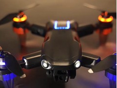 跨境M9无刷无人机航拍带屏控光流避障飞行器 (188播放)