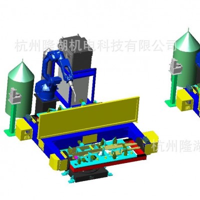 两工位水平翻转圆盘转台量大价优厂家供应图3